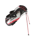 TaylorMade Burner Cart Bag - Black/White Red