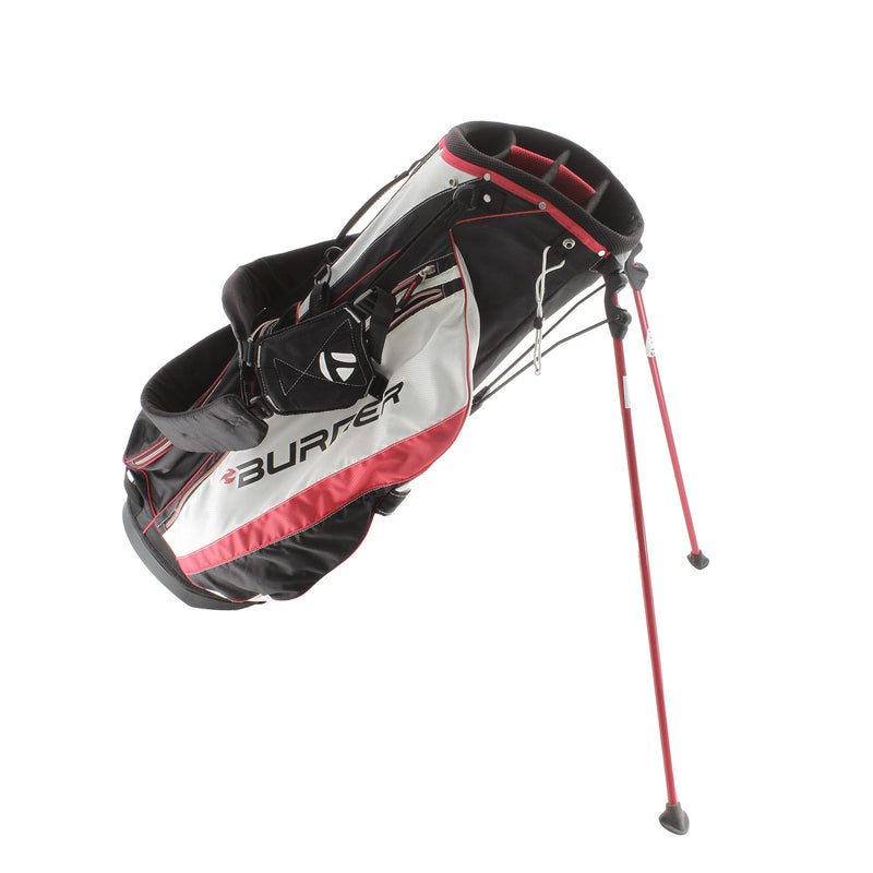 TaylorMade Burner Cart Bag - Black/White Red