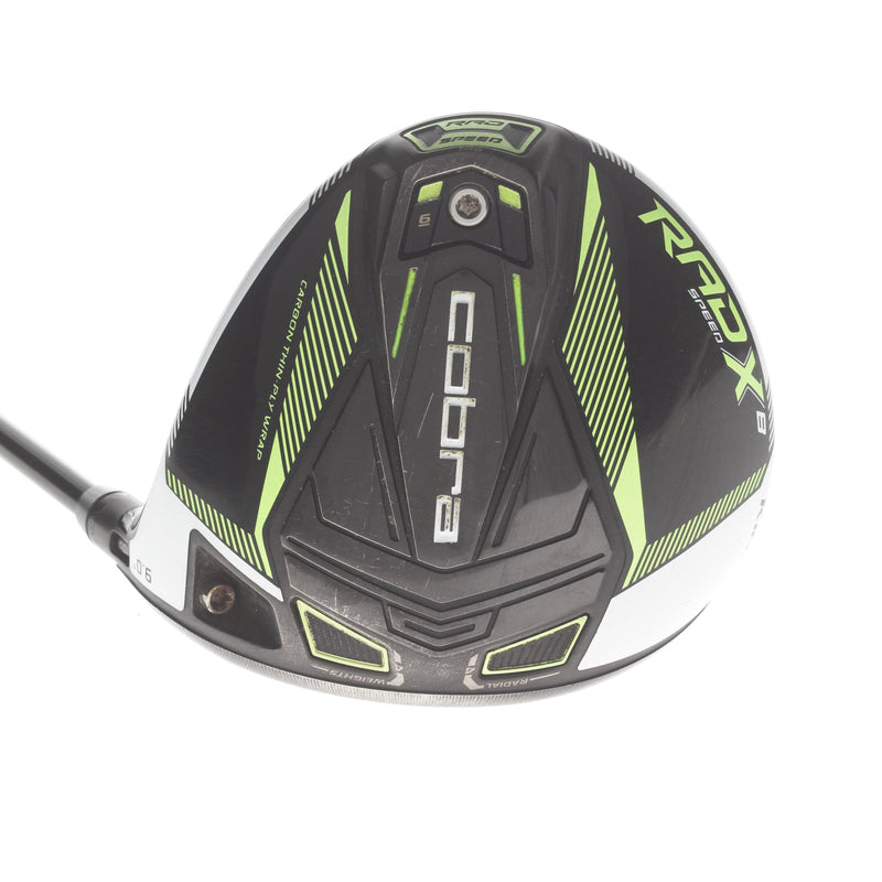 Cobra Radspeed Graphite Mens Right Hand Driver -1" 9* Senior - Hypersonic 5K