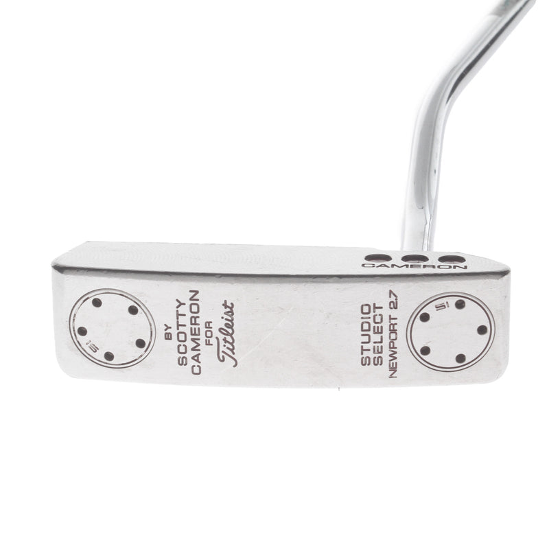 Scotty Cameron Studio Select Newport 2.7 Mens Right Hand Putter 34" Blade - Golf Pride Tour SNSR