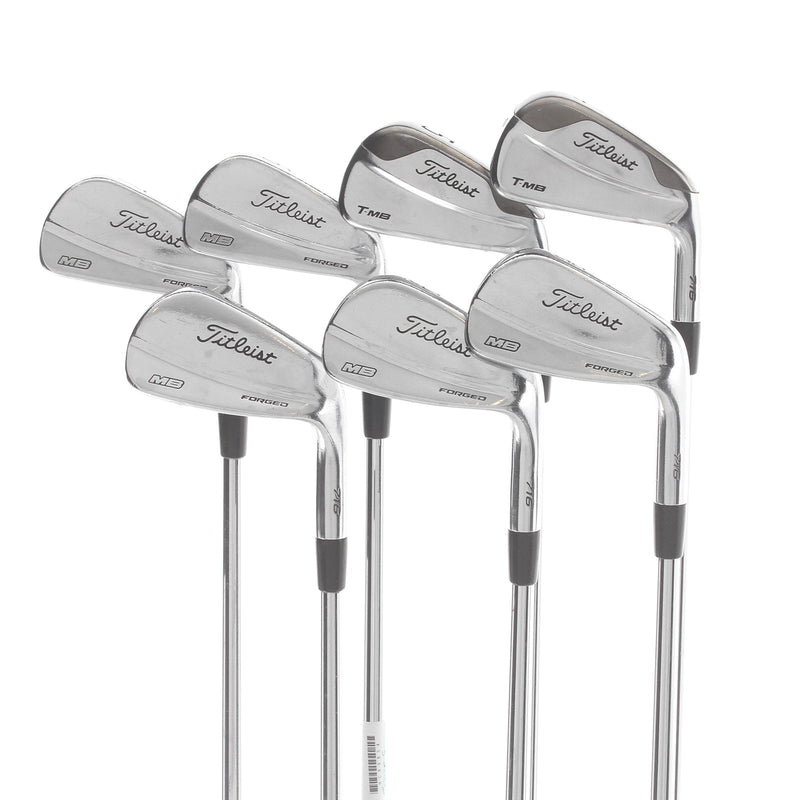 Titleist 716 T-MB/716 MB Combo Steel Mens Right Hand Irons 4-PW Stiff - Project X Rifle