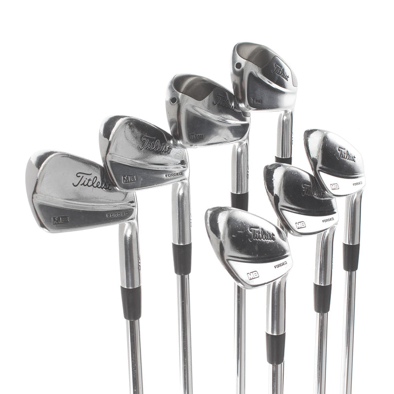 Titleist 716 T-MB/716 MB Combo Steel Mens Right Hand Irons 4-PW Stiff - Project X Rifle