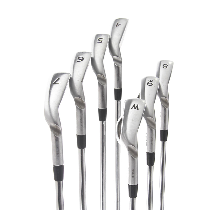 Ping G400 Steel Mens Right Hand Irons 4-PW Blue Dot 1* Upright Stiff - KBS Tour 120