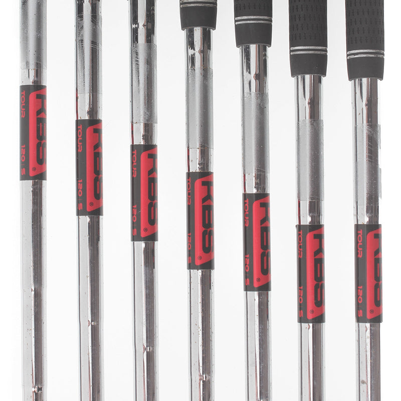 Wilson D9 Steel Mens Right Hand Irons 5-GW Stiff - KBS Tour 120