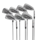 Ping G425 Steel Mens Right Hand Irons 5-SW Red Dot 1* Flat Stiff - Ping AWT 2.0