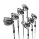 Ping G425 Steel Mens Right Hand Irons 5-SW Red Dot 1* Flat Stiff - Ping AWT 2.0