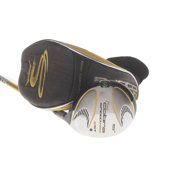 Cobra King Speed Pro Graphite Mens Right Hand Fairway 3 Wood 15* Stiff - Fujikura SPeeder Pro
