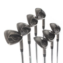 Ping G Steel Mens Right Hand Irons 5-SW Yellow Dot 1.5* Upright Regular - Ping AWT 2.0