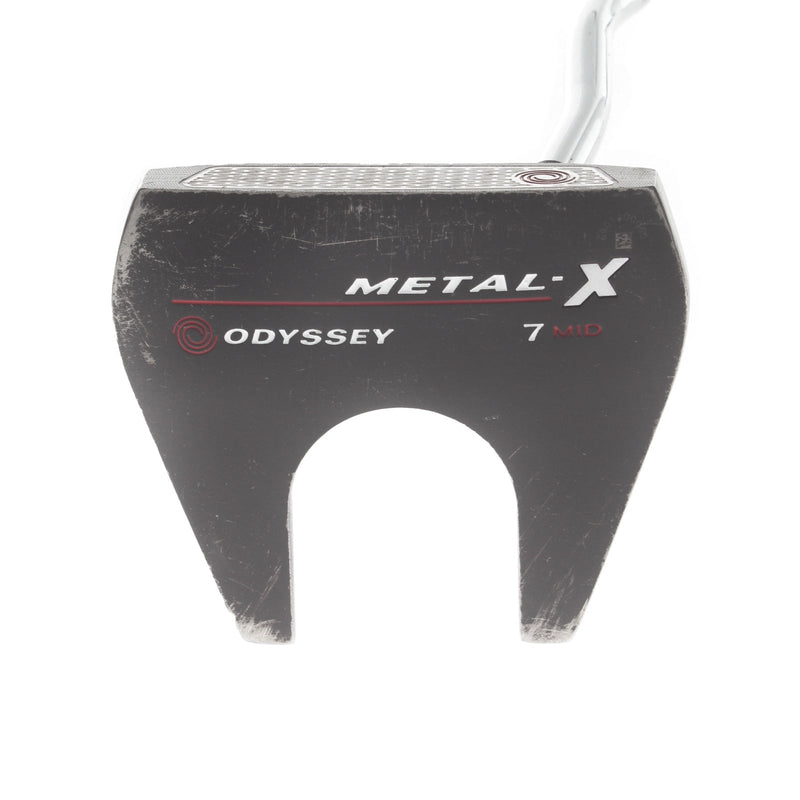 Odyssey Metal-X 7 Mid Mens Right Hand Putter 34" Mallet Odyssey - Golf Pride Reverse Taper
