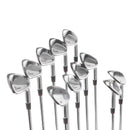 Hakusa Steel Mens Right Hand Irons 3-GW+SW+LW Extra Stiff - Rifle 6.5