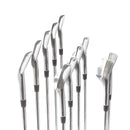 Hakusa Steel Mens Right Hand Irons 3-GW+SW+LW Extra Stiff - Rifle 6.5