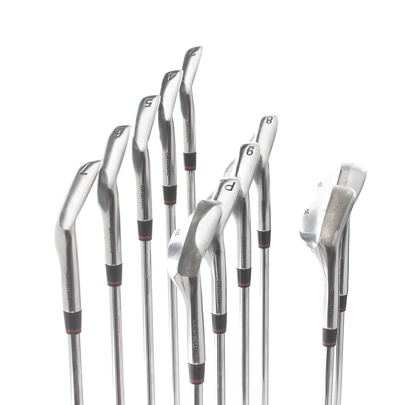 Hakusa Steel Mens Right Hand Irons 3-GW+SW+LW Extra Stiff - Rifle 6.5