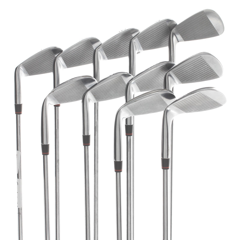 Hakusa Steel Mens Right Hand Irons 3-GW+SW+LW Extra Stiff - Rifle 6.5