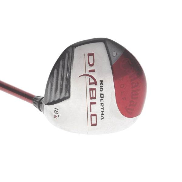 Callaway Big Bertha Diablo Graphite Mens Right Hand Fairway 5 Wood 18* Stiff - Callaway Diablo 60g