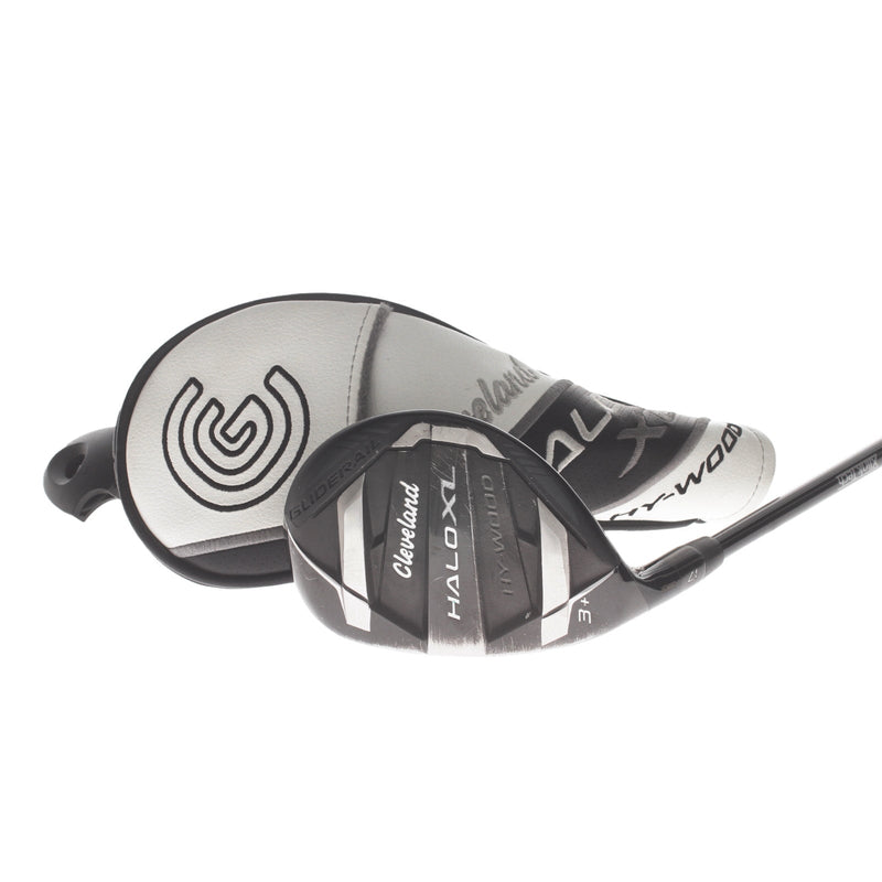 Cleveland Halo XL Gliderail Graphite Mens Left Hand 3 Hybrid 17* Stiff - Tensei AV Series White 75 S