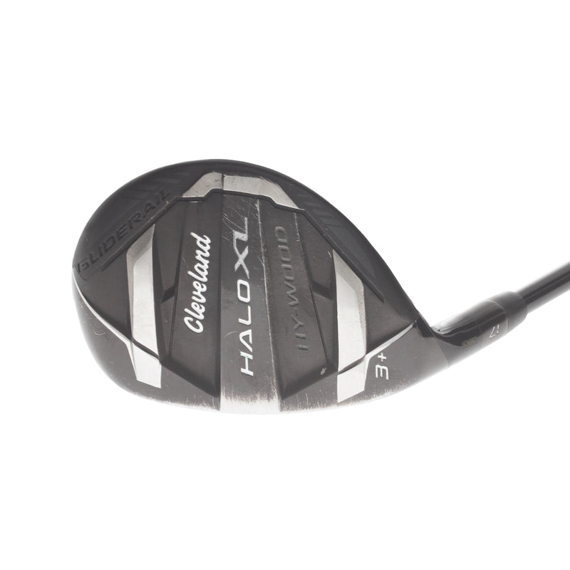 Cleveland Halo XL Gliderail Graphite Mens Left Hand 3 Hybrid 17* Stiff - Tensei AV Series White 75 S