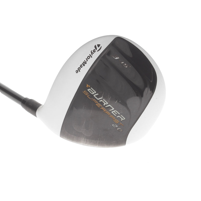 TaylorMade Burner Superfast 2.0 Graphite Mens Right Hand Fairway 3 Wood 15* Regular - Matrix Ozik X-Con 4.8