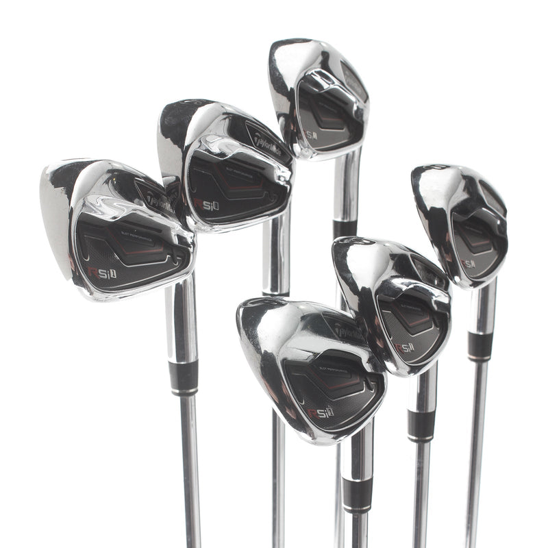 TaylorMade RSi1 Steel Mens Right Hand Irons 5-PW Stiff - REAX Steel 90