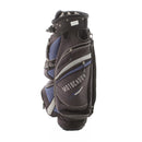 Motocaddy S Series Cart Bag - Black/Blue/Grey