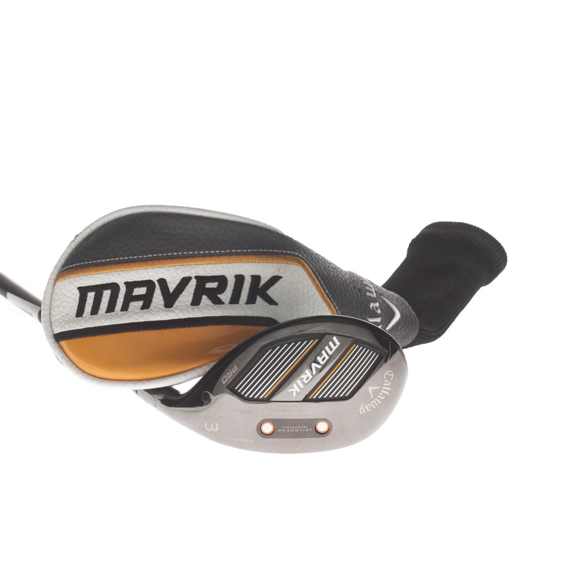 Callaway Mavrik Pro Graphite Mens Right Hand 3 Hybrid 20* Extra Stiff - KBS Tour Hybrid Prototype 85