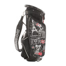 M. U. Sports Stand Bag - Black/White/Red