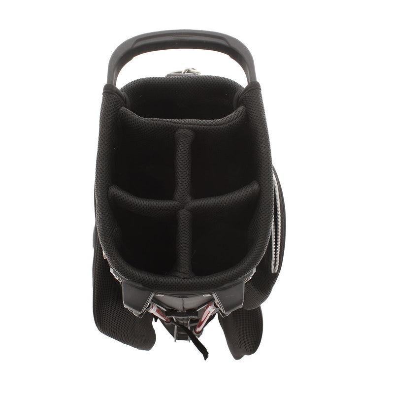 M. U. Sports Stand Bag - Black/White/Red