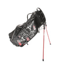M. U. Sports Stand Bag - Black/White/Red