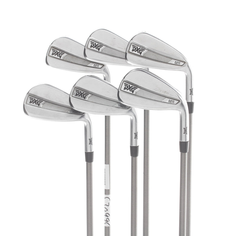 PXG 0211 COR2 Graphite Mens Right Hand Irons 5-PW Regular - SteelFiber i80