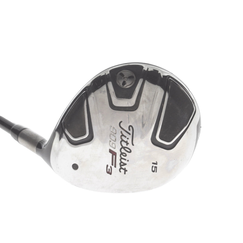 Titleist 909 F3 Graphite Mens Right Hand Fairway 3 Wood 15* Stiff - Aldila VooDoo FW-S