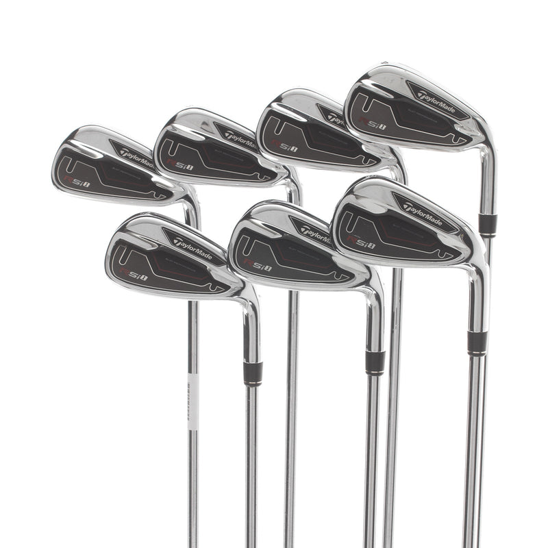 TaylorMade RSi1 Steel Mens Right Hand Irons 4-PW Regular - REAX 90