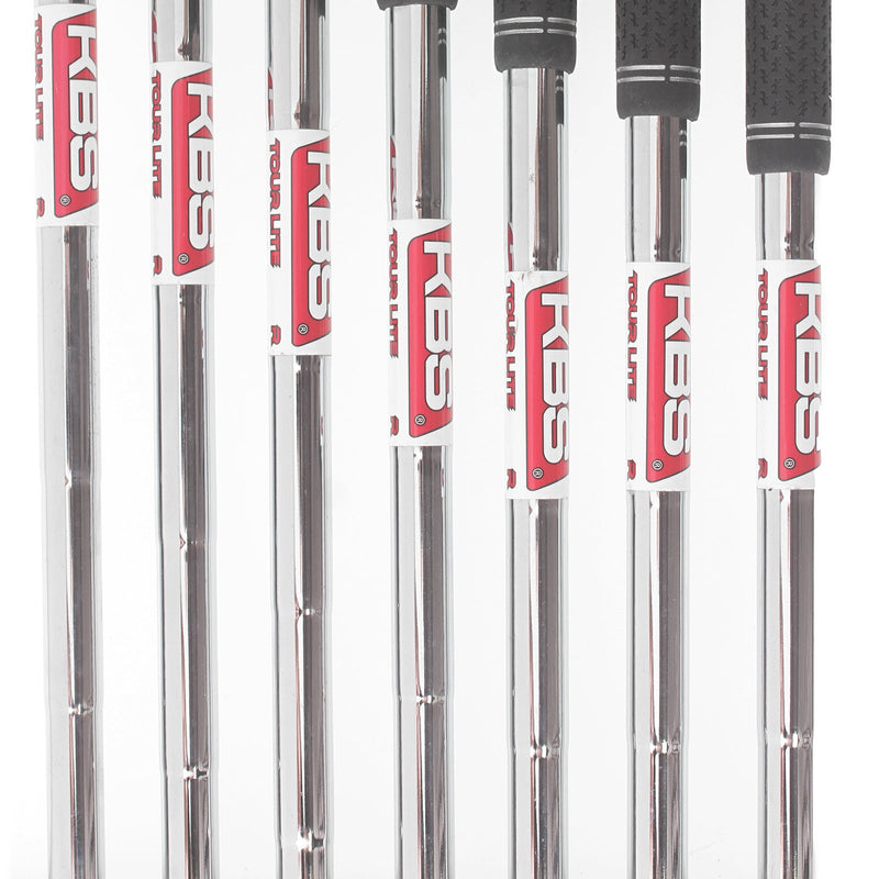TaylorMade Stealth Steel Mens Right Hand Irons 5-SW Regular - KBS Tour Lite