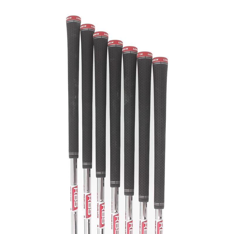 TaylorMade Stealth Steel Mens Right Hand Irons 5-SW Regular - KBS Tour Lite