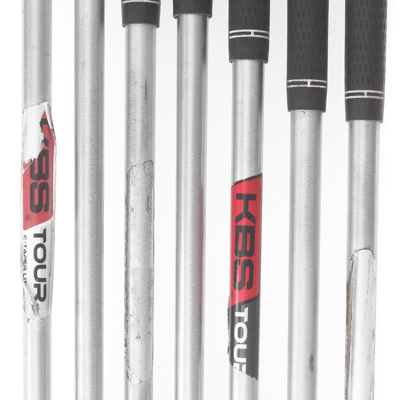 TaylorMade PSi Steel Mens Right Hand Irons 4-PW Regular - KBS Tour C-Taper Lite 105