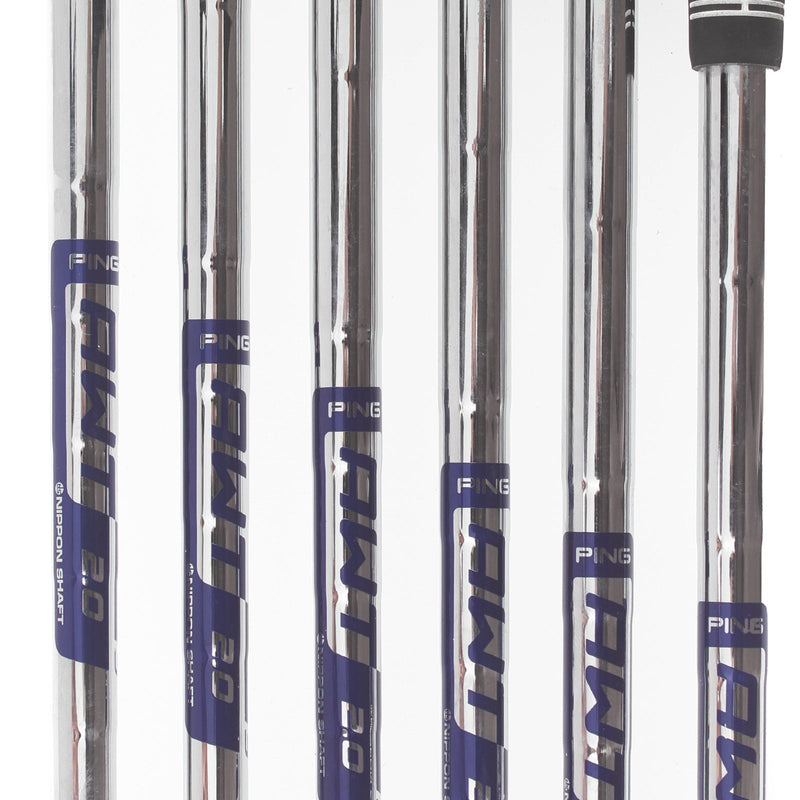 Ping G430 Steel Mens Right Hand Irons 5-PW White Dot 3* Upright Stiff - AWT 2.0