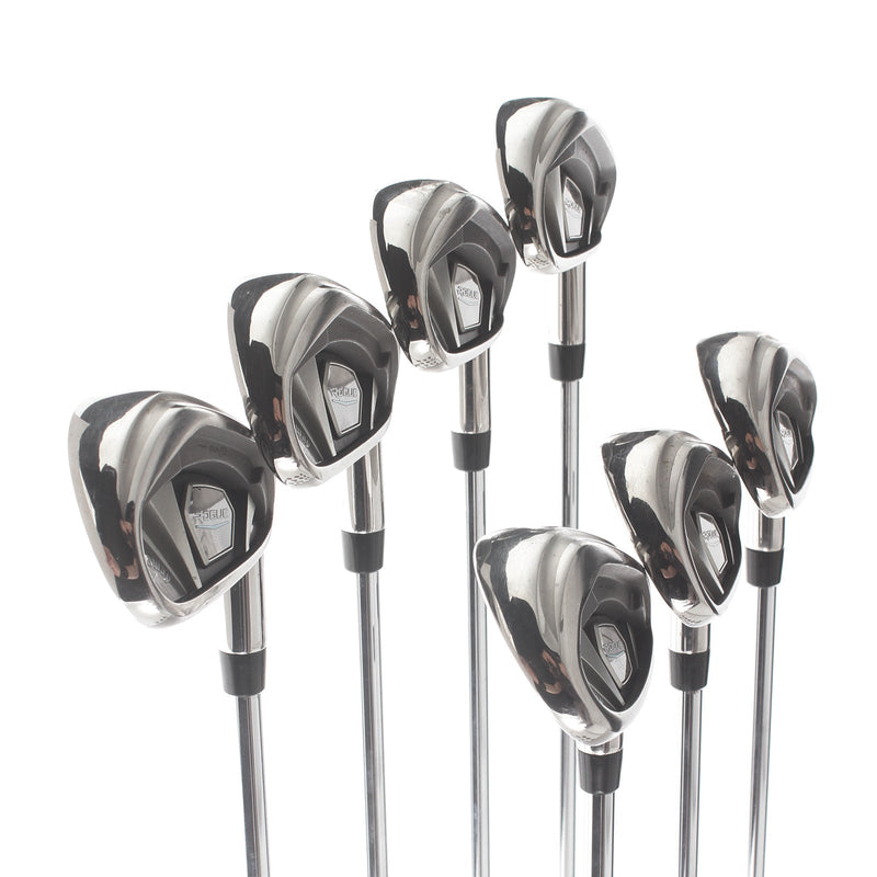 Callaway Rogue X CF18 Steel Mens Right Hand Irons 4-PW Stiff - KBS Max 90