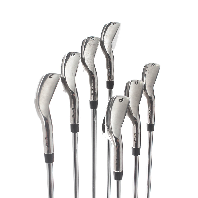 Callaway Rogue X CF18 Steel Mens Right Hand Irons 4-PW Stiff - KBS Max 90