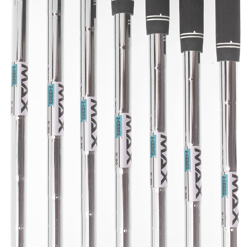 Callaway Rogue X CF18 Steel Mens Right Hand Irons 4-PW Stiff - KBS Max 90