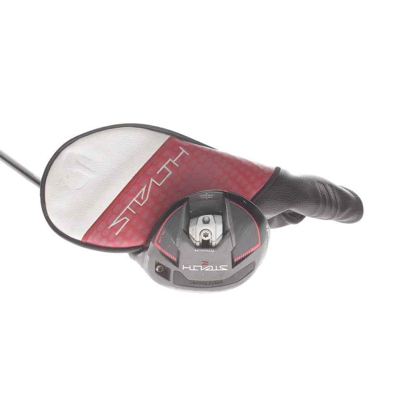 TaylorMade Stealth 2 Plus Graphite Mens Right Hand Fairway 5 Wood 18* Stiff - Kai'li Red FW 75s