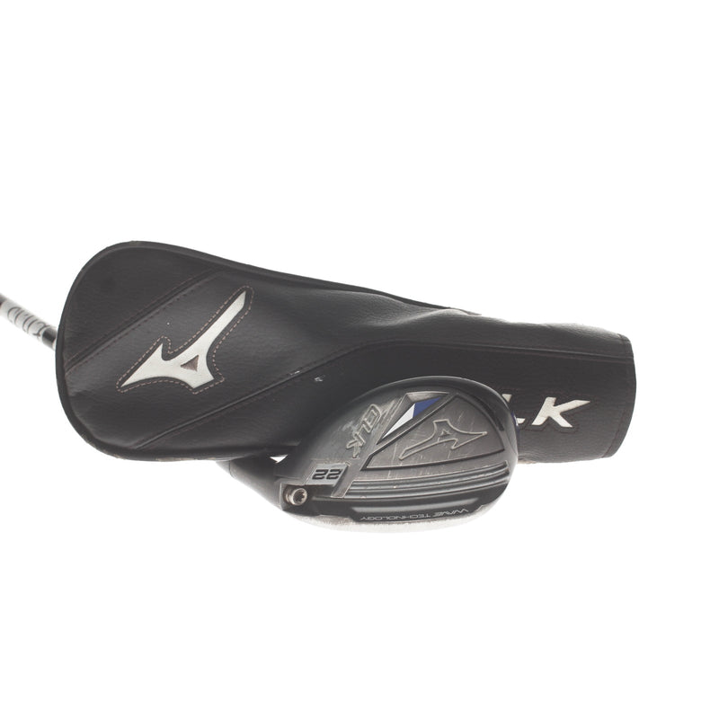 Mizuno CLK Graphite Mens Right Hand 4 Hybrid 22* Stiff - Fujikura Speeder Evoloution HB 75