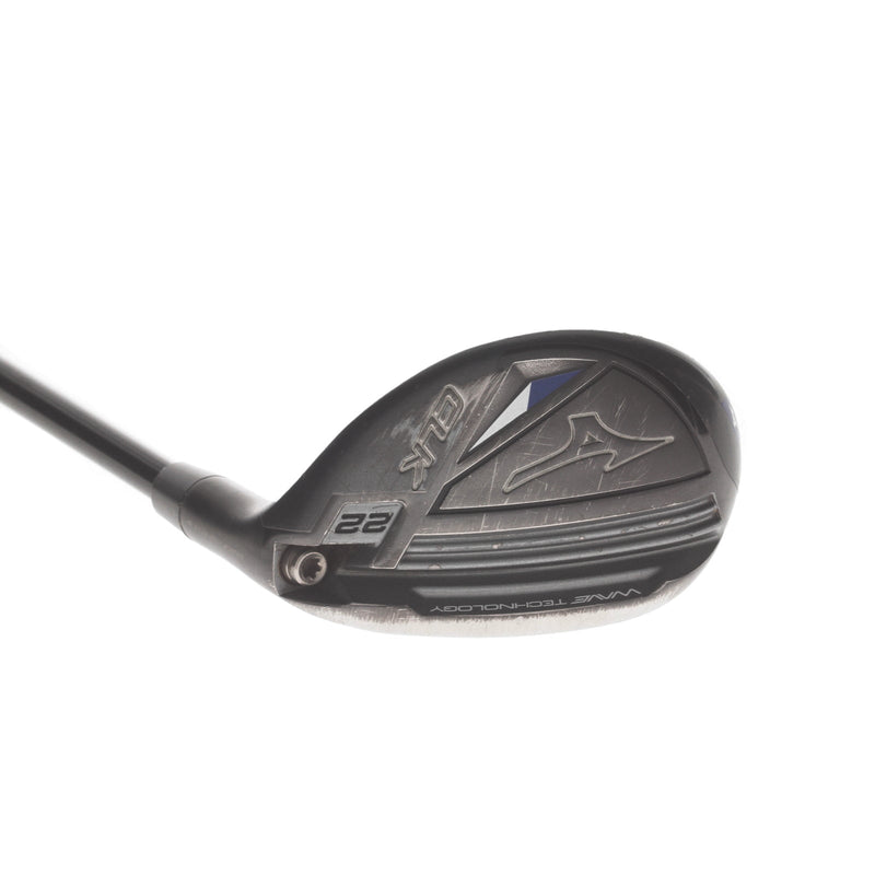 Mizuno CLK Graphite Mens Right Hand 4 Hybrid 22* Stiff - Fujikura Speeder Evoloution HB 75