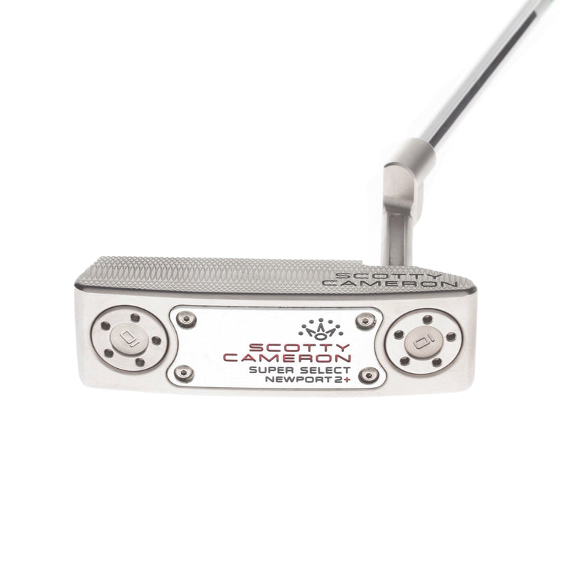 Scotty Cameron Super Select Newport 2+ Mens Right Hand Putter 35" Mid-Mallet - Scotty Cameron