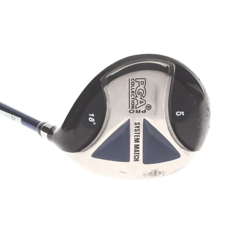 PGA Collection Pro System Match Graphite Ladies Right Hand Fairway 5 Wood 18* Ladies - T Lite Blue 55.2g