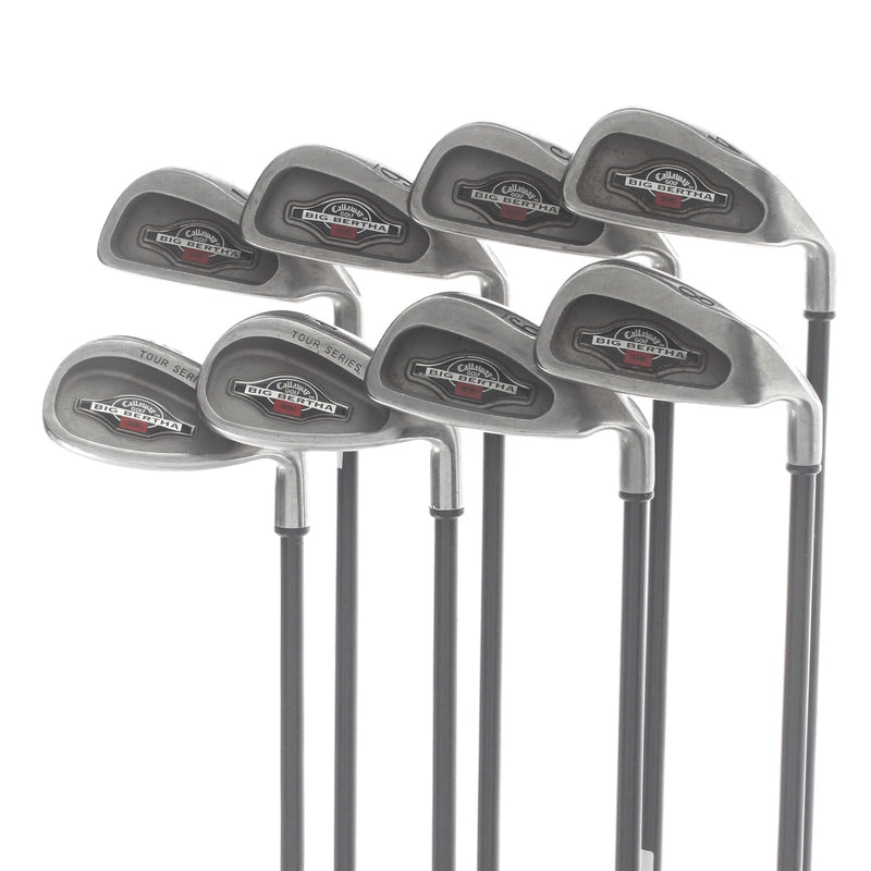 Callaway Big Bertha 1996 Graphite Mens Right Hand Irons 4-SW Firm - Callaway RCH 96