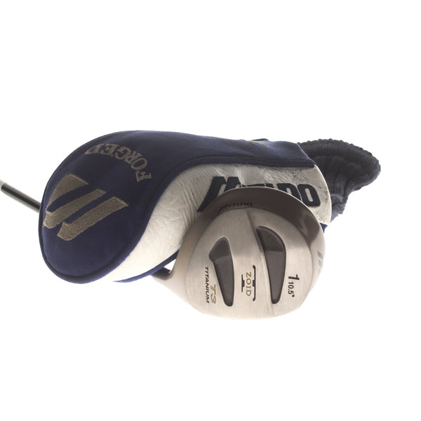 Mizuno T-Zoid T3 Titanium Graphite Mens Right Hand Driver 10.5* Regular - Technoflex Gold 57g