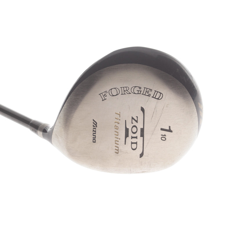 Mizuno T-Zoid Titanium Forged Graphite Mens Right Hand Driver 10* Extra Stiff - Accel-Arc Amorphous Carbon Fibre