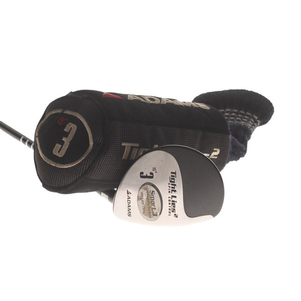 Adams Tight Lies 2 Graphite Mens Right Hand Fairway 3 Wood 15* Regular - Adams Tight Lies 2