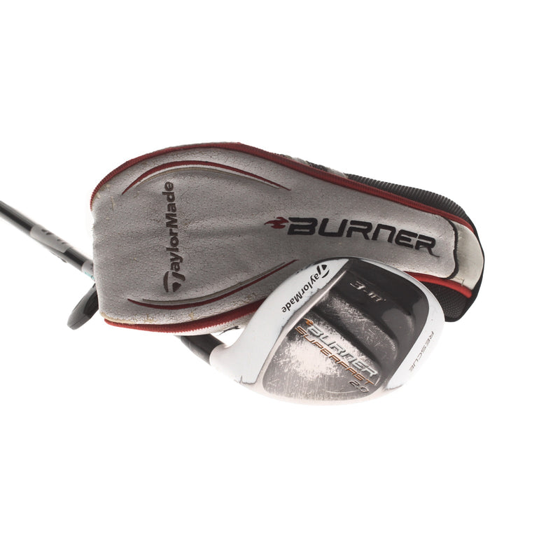 TaylorMade Burner Superfast 2.0 Graphite Mens Right Hand 3 Hybrid 18* Stiff - TaylorMade Reax 60 S