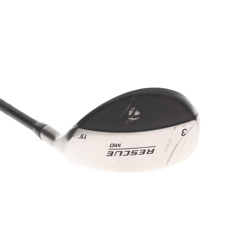 TaylorMade Rescue Mid Graphite Mens Right Hand 3 Hybrid 19* Regular - TaylorMade Ultralite