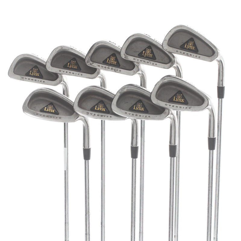 Lynx Oversize Steel Mens Right Hand Irons 3-SW Regular -