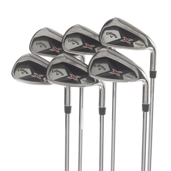 Callaway X Hot Steel Mens Right Hand Irons 5-PW Regular - True Temper XP85